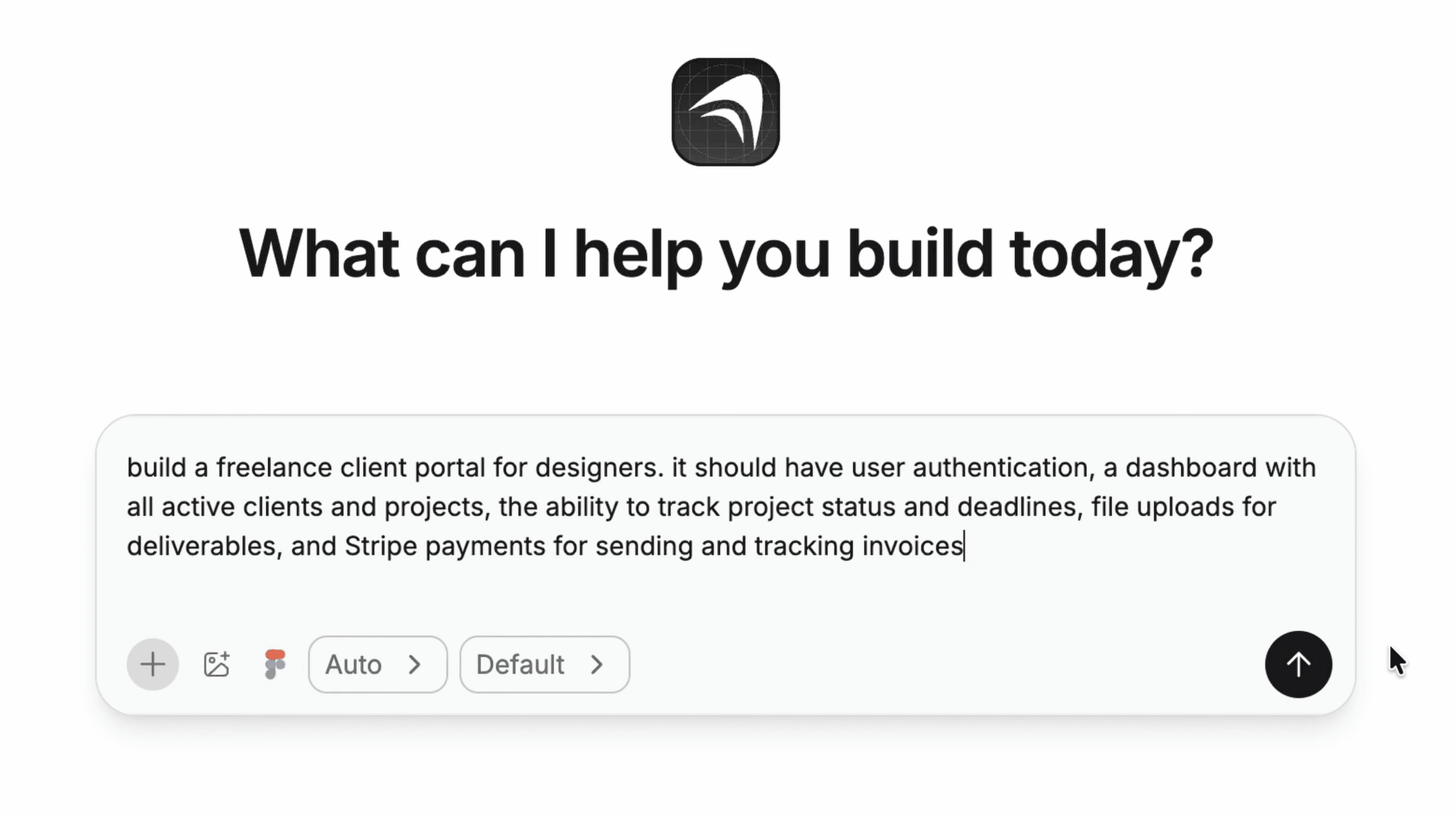Anything AI Review (2026): Pricing, Limits & What It Actually Builds - Connecting Figma and generating from one prompt