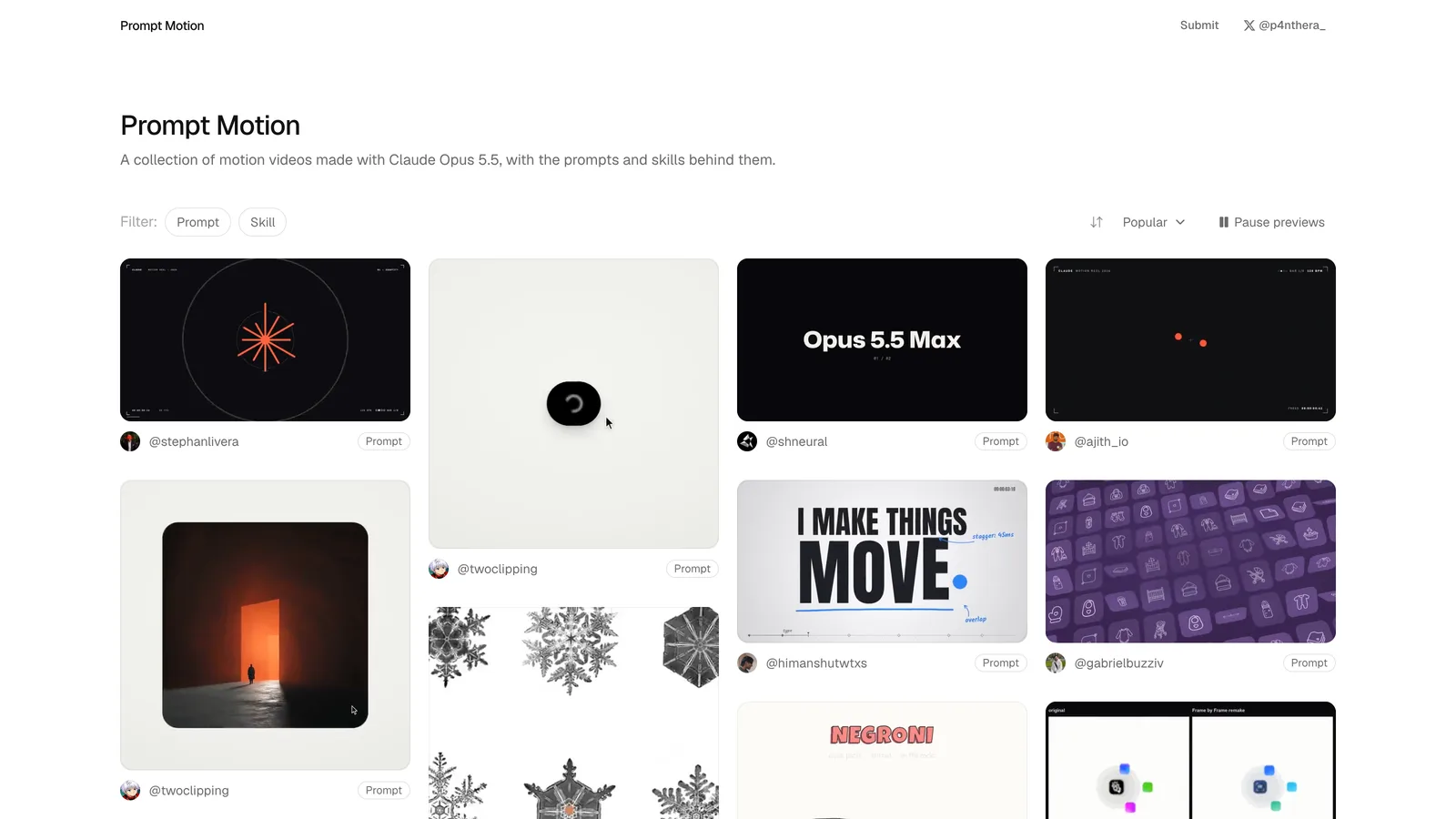 Thumbnail for Claude Motion Graphics Prompts: 200+ Examples and What Makes Them Work