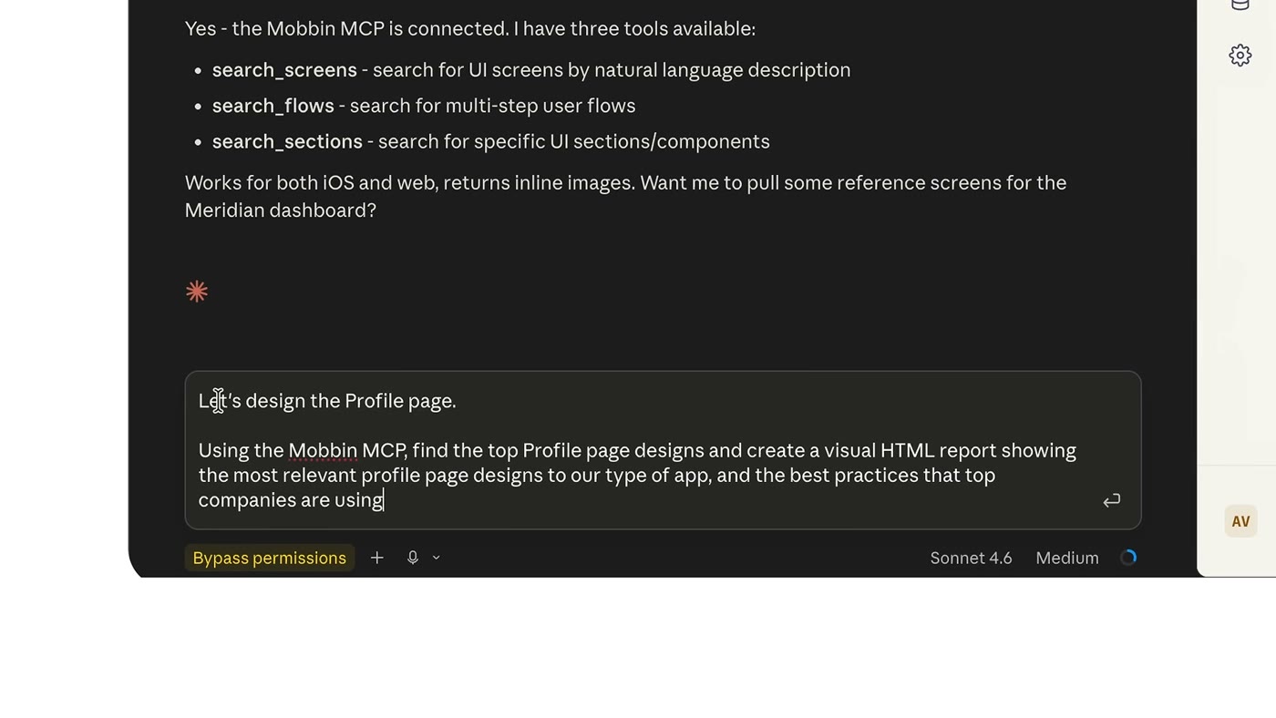 Mobbin MCP: 600,000+ Real References Inside Claude Code - Why reference-first design beats prompting from taste words